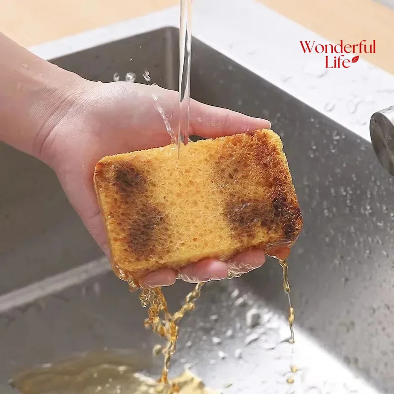 Silicone Tap Washer - 5Pcs 11*7*1 cm Sponge Eraser Kitchen