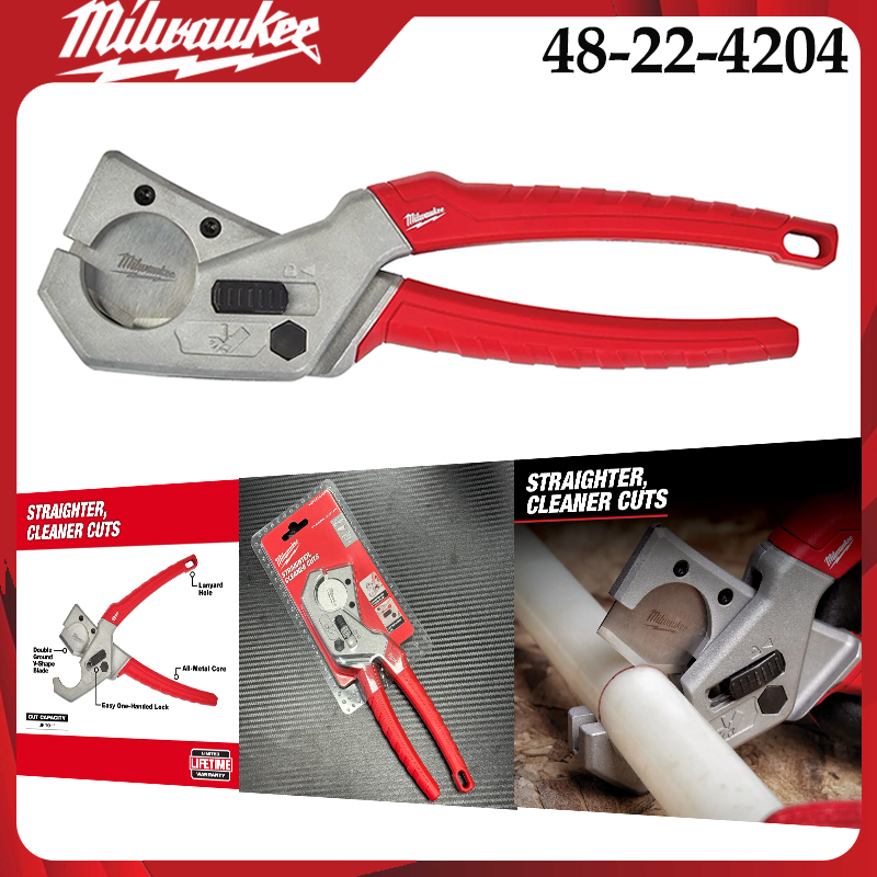Pipe Cutter Ratchet - Milwaukee 48-22-4204 Ratchet PVC Pipe Cutter