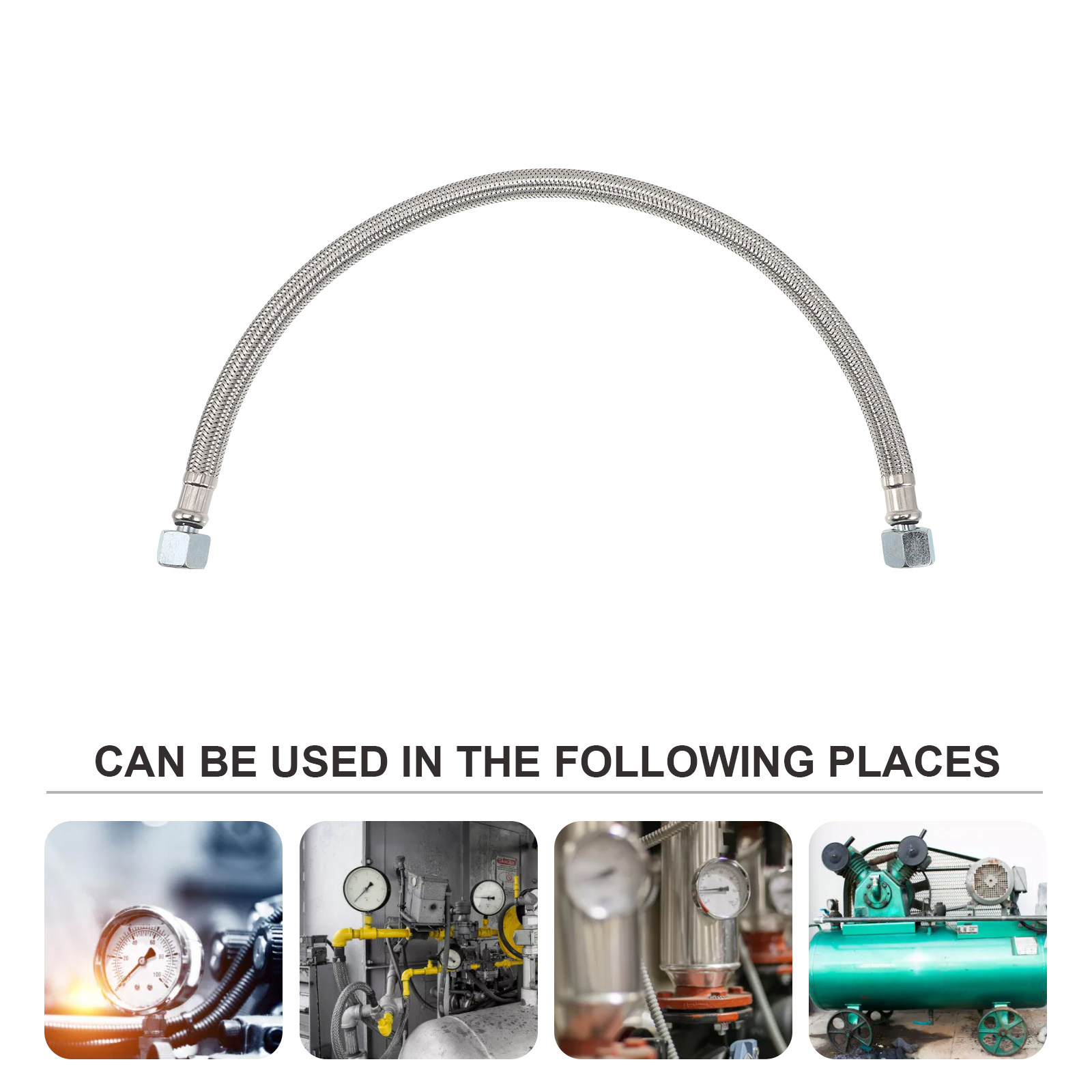 Air Compressor Leader Hose Sta - огляд і ціна Flexible Hose Braided