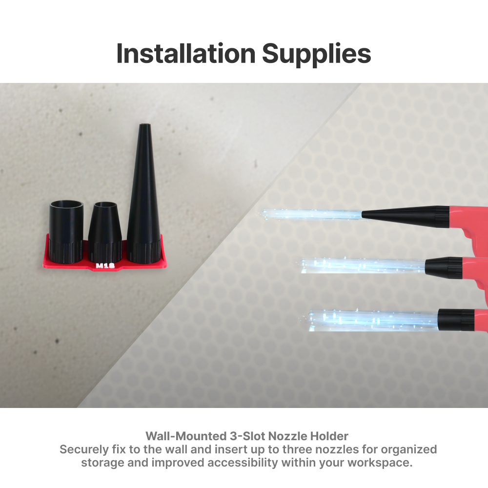 Blower Nozzle 3-Piece Set With - огляд і ціна Milwaukee Drill M18 Fuel