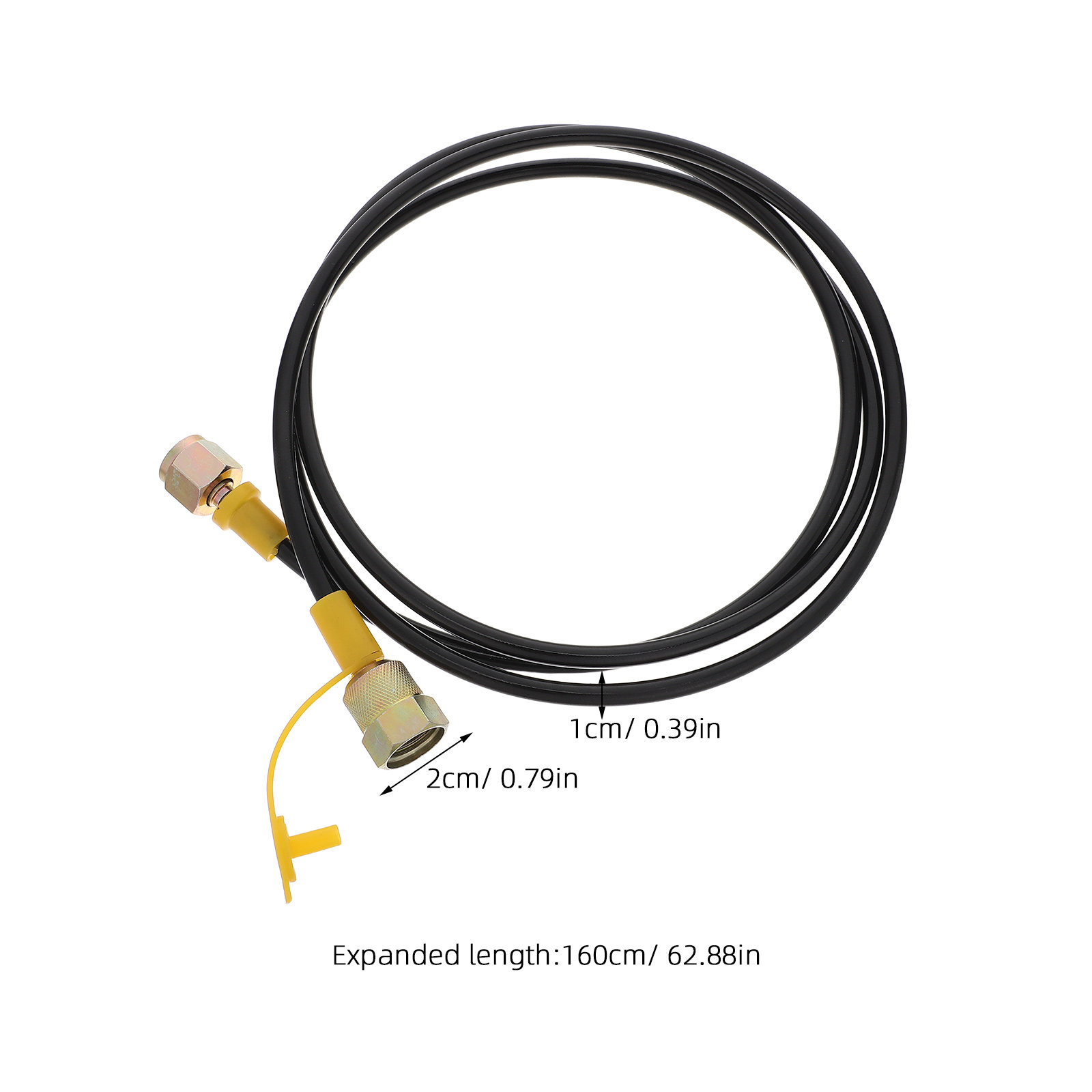 Hydraulic Pressure Gauge Hose  - огляд і ціна Flexible Hose Braided
