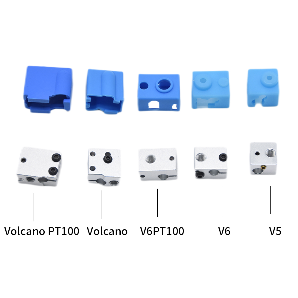 3/5/10pcs Hotend Silicone Sock - огляд і ціна Creality Printer K1