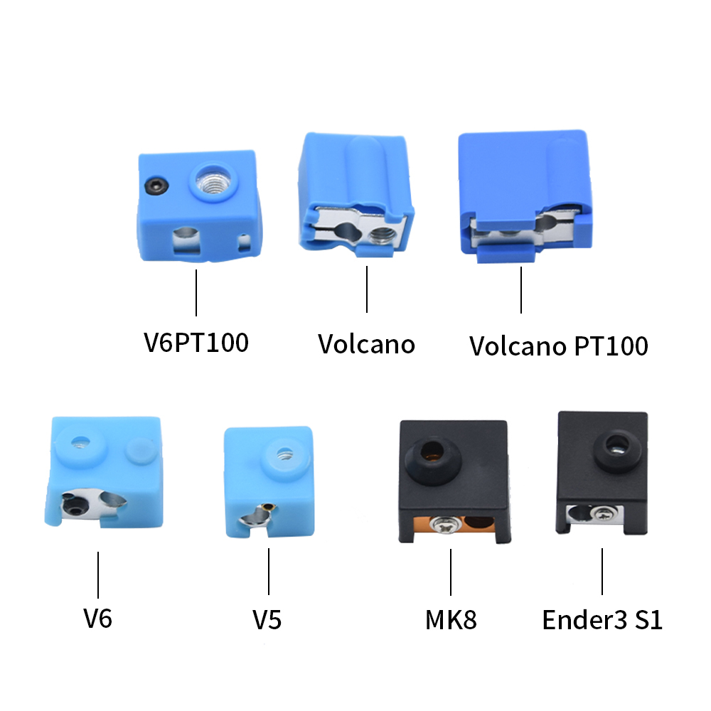 3/5/10pcs Hotend Silicone Sock - огляд і ціна Creality Printer K1